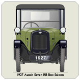 Austin Seven RB Box Saloon 1927 Coaster 2